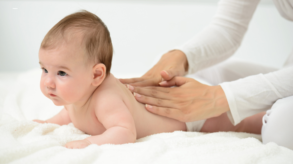 massage bébé